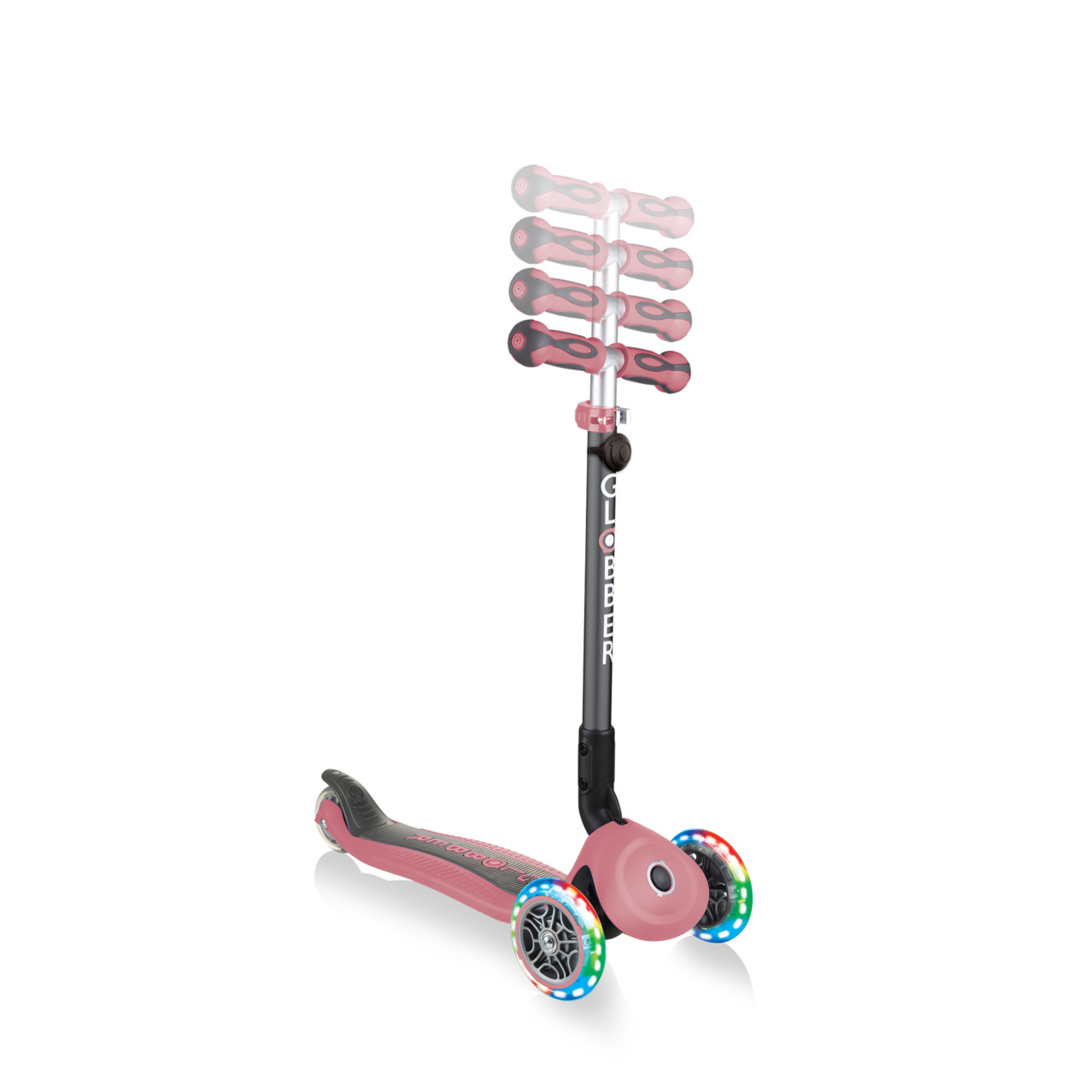 646 210 Pink Scooter With Adjustable T Bar