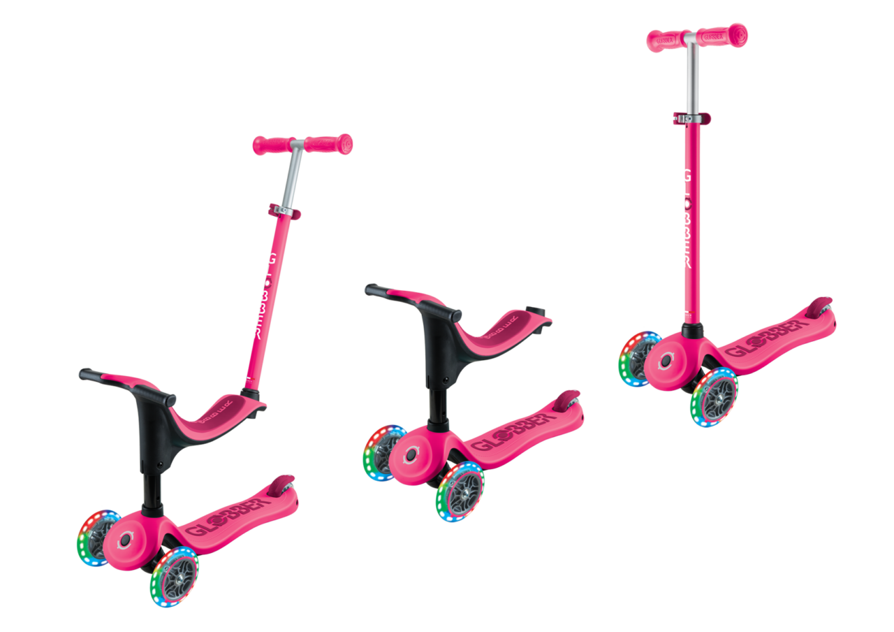 Transformable Scooter With Seat
