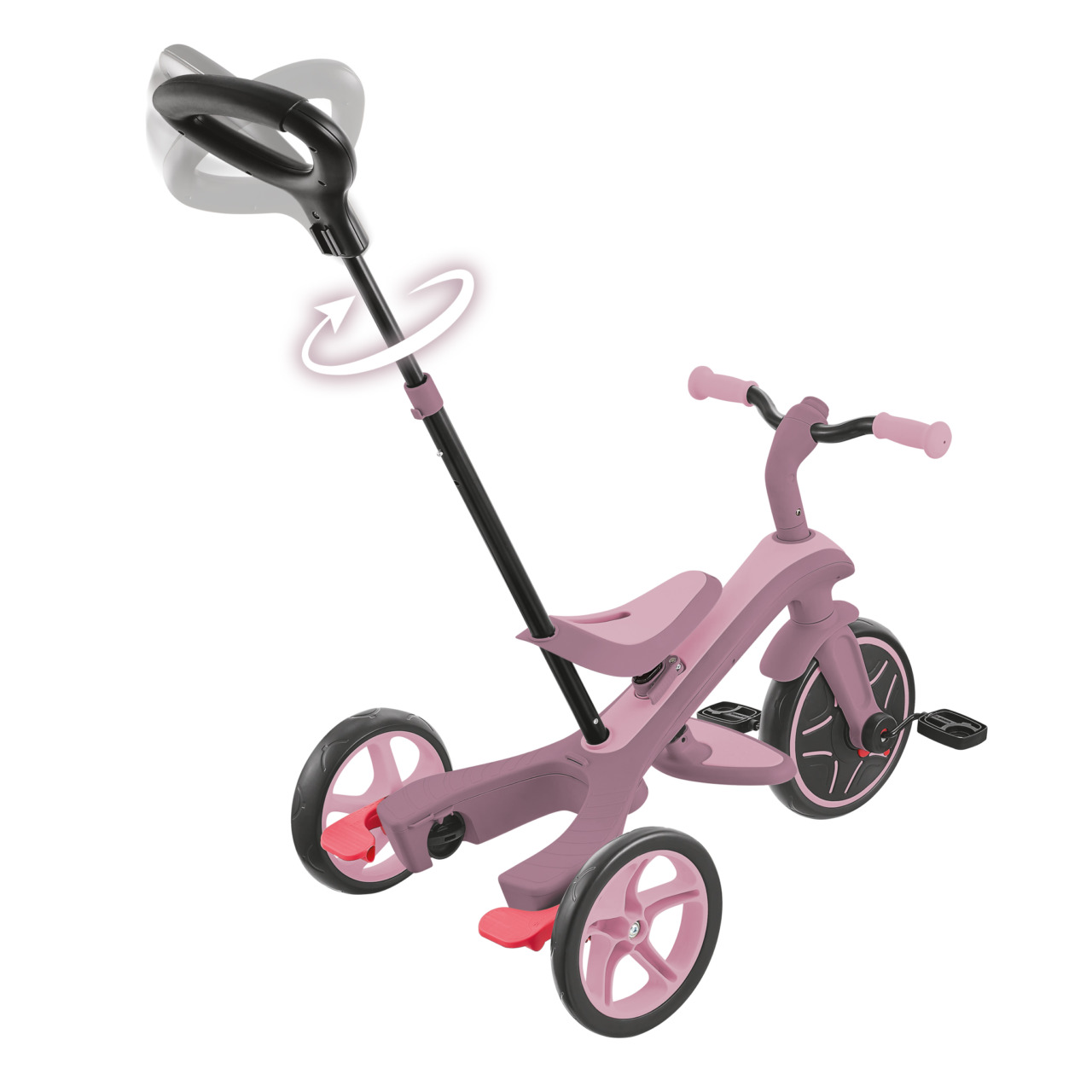 06 637 510 Eco Tricycle With Adjustable Parent Handle