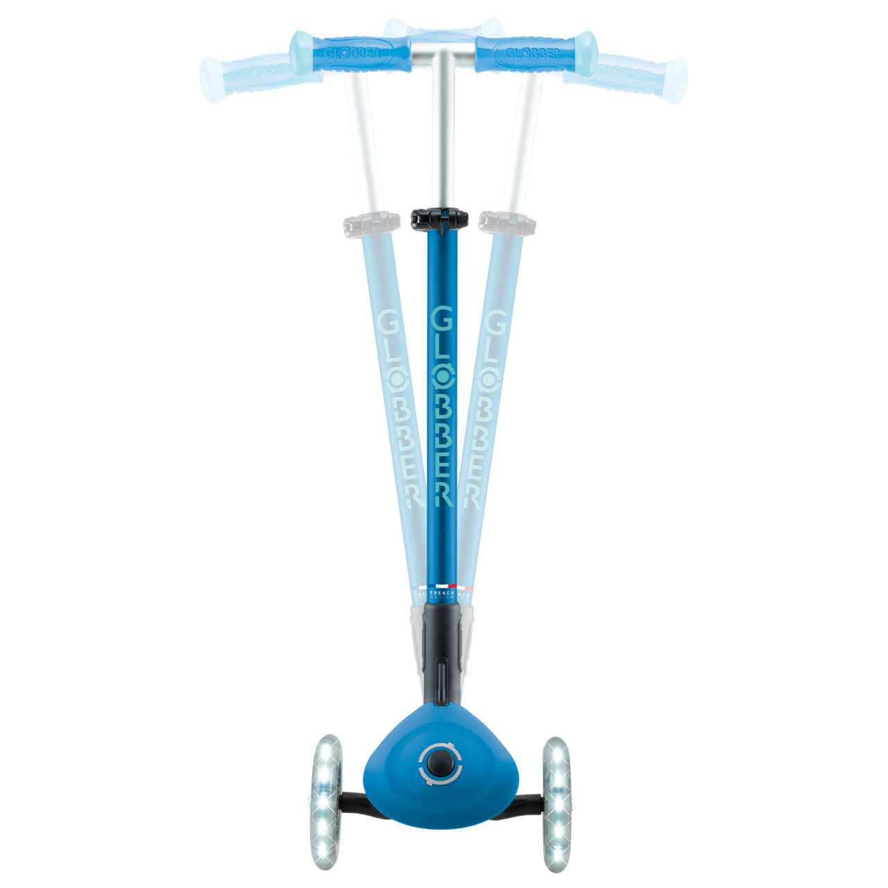 11 839 100 3 Wheel Light Scooter With Steering Lock