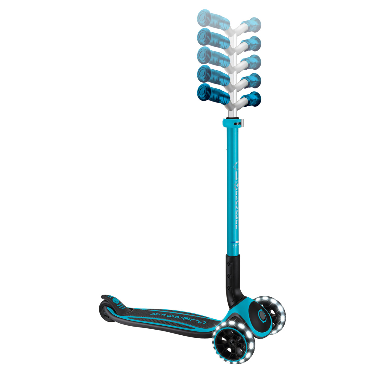 04 667 100 Adjustable Large 3 Wheel Kick Scooter