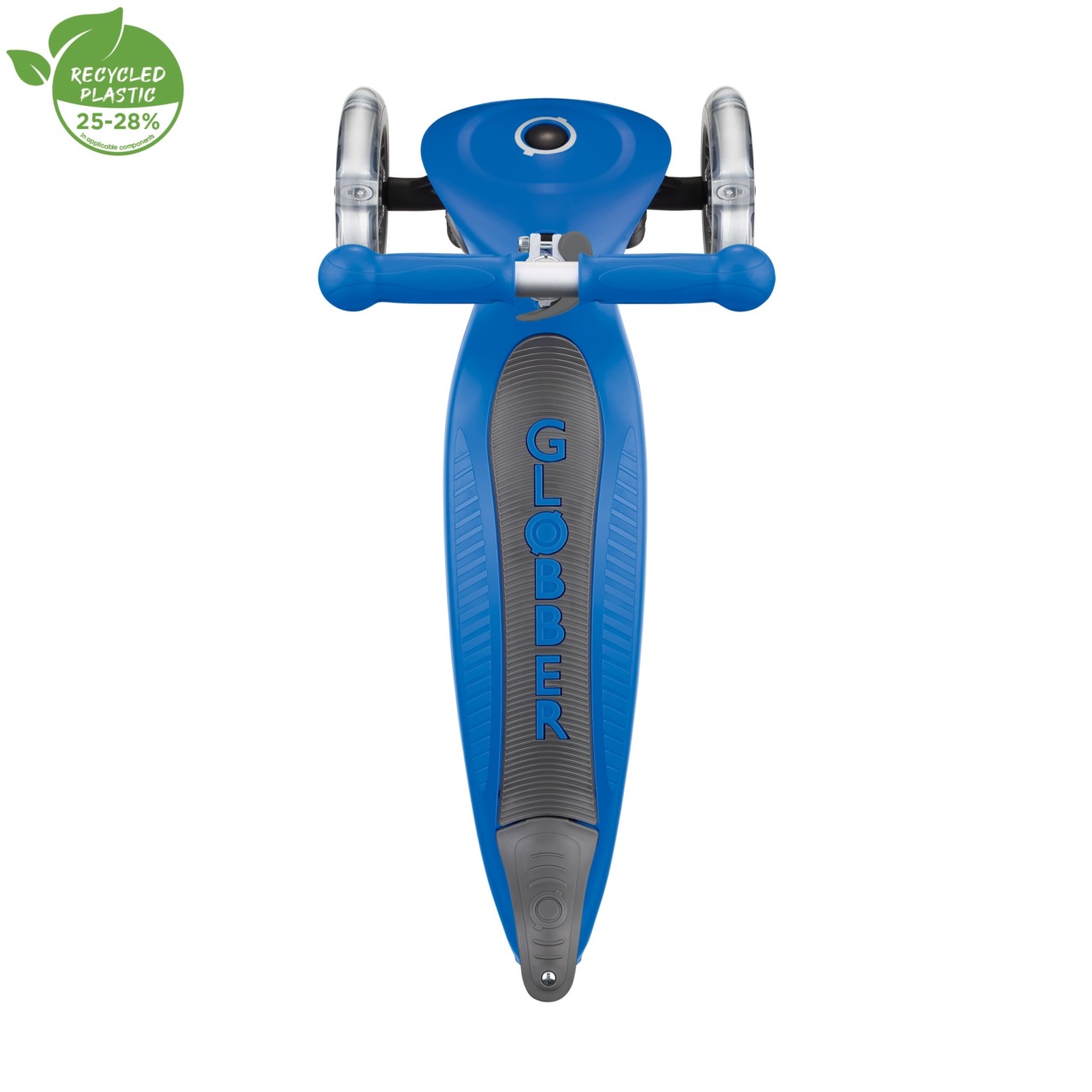 Trotineta Globber JUNIOR PLIABILA, Ghidon Ajustabil 3 Nivele, Greutate Maxima 50 Kg, Rulmenti ABEC 5, Culoare Albastra(3)