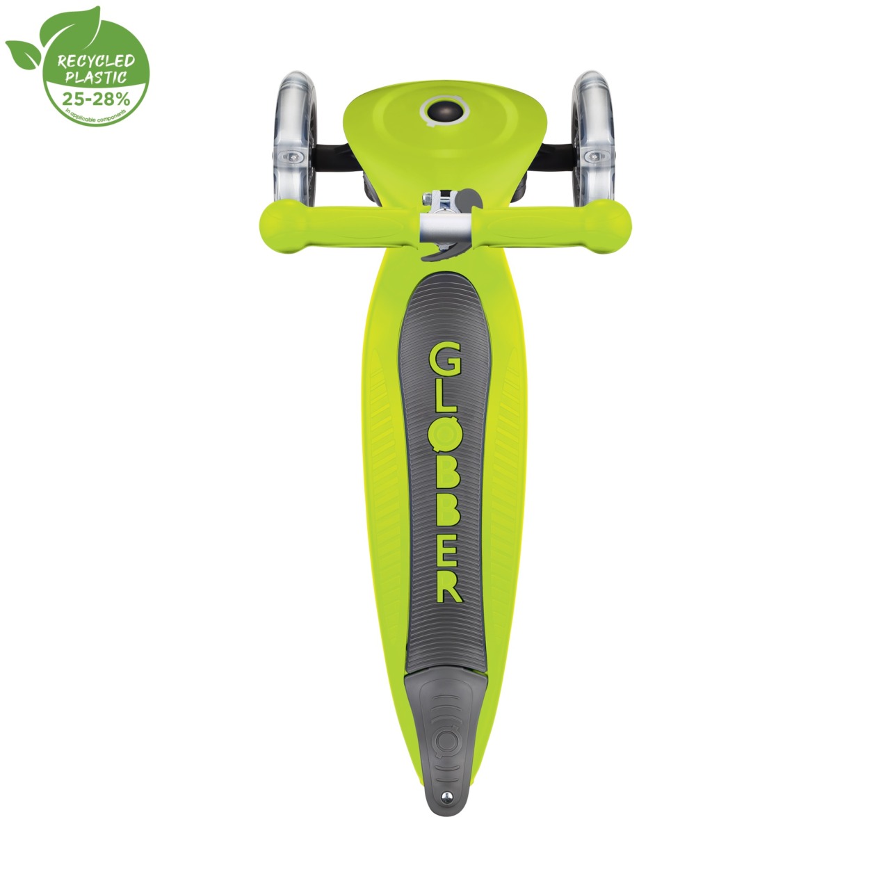 Trotineta Globber JUNIOR PLIABILA, Ghidon Ajustabil 3 Nivele, Greutate Maxima 50 Kg, Rulmenti ABEC 5, Culoare Verde(4)