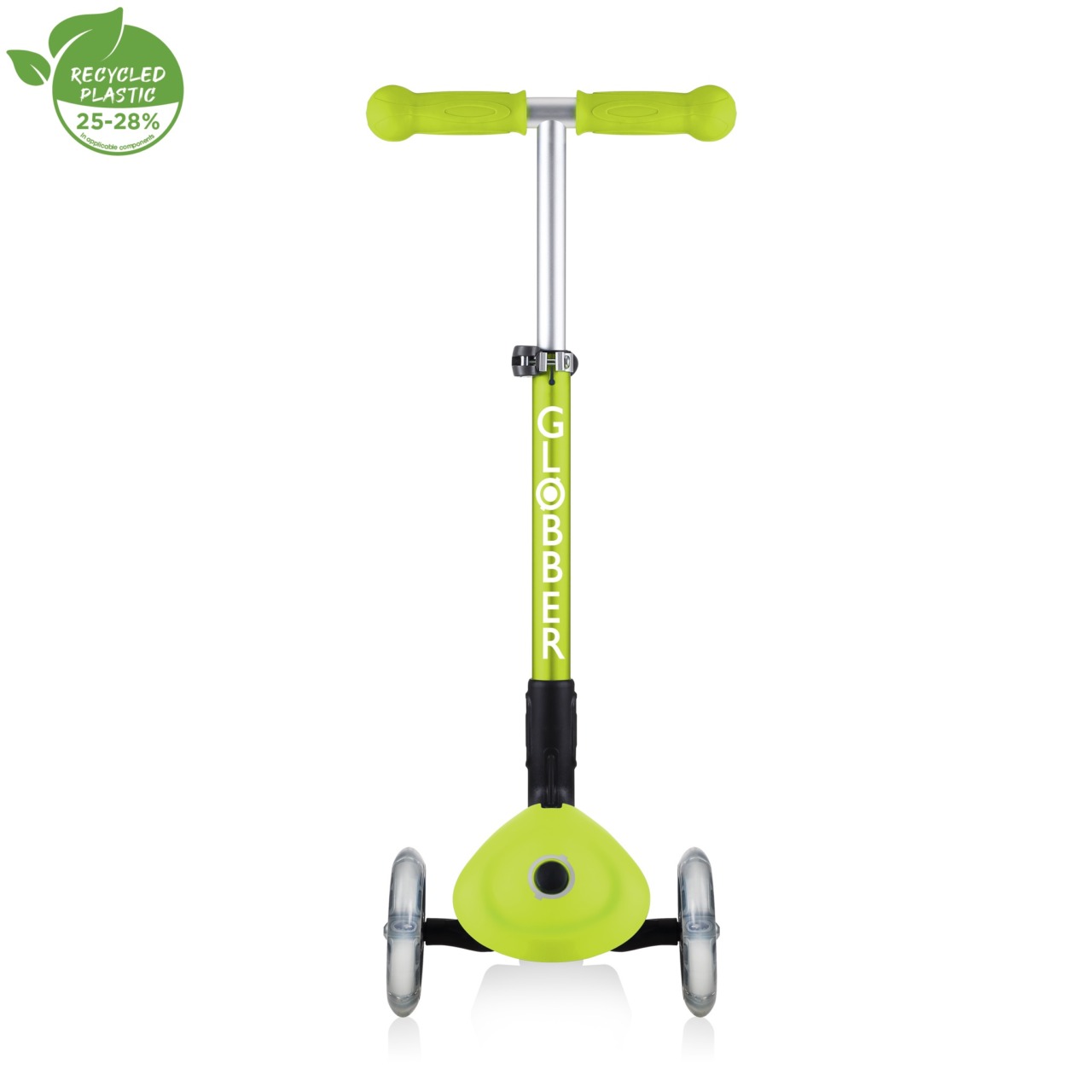 Trotineta Globber JUNIOR PLIABILA, Ghidon Ajustabil 3 Nivele, Greutate Maxima 50 Kg, Rulmenti ABEC 5, Culoare Verde(8)
