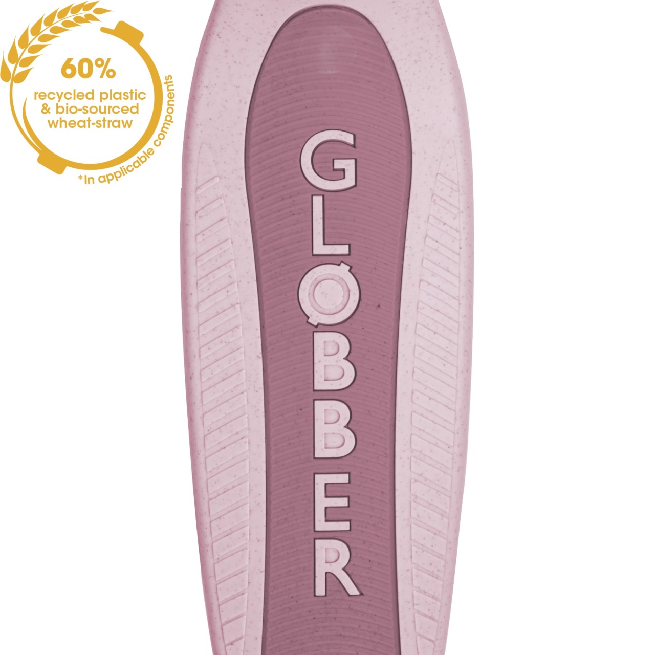 Trotineta Globber JUNIOR PLIABILA ECOLOGICA, Ghidon Ajustabil Pe 3 Nivele, Roti Cu Lumini LED, Rulmenti ABEC 9, Culoare Roz Pal(2)