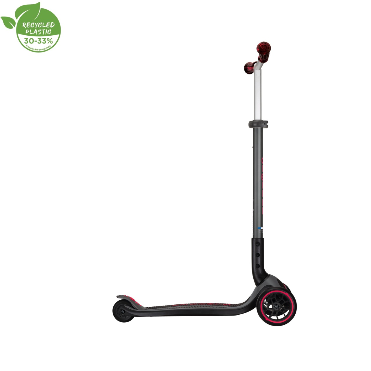 Trotineta Globber MASTER PRIME, Pliabila, Ghidon Ajustabil Pe 5 Nivele, Roti PU Late, Rulmenti ABEC 5, Culoare Rosu(8)