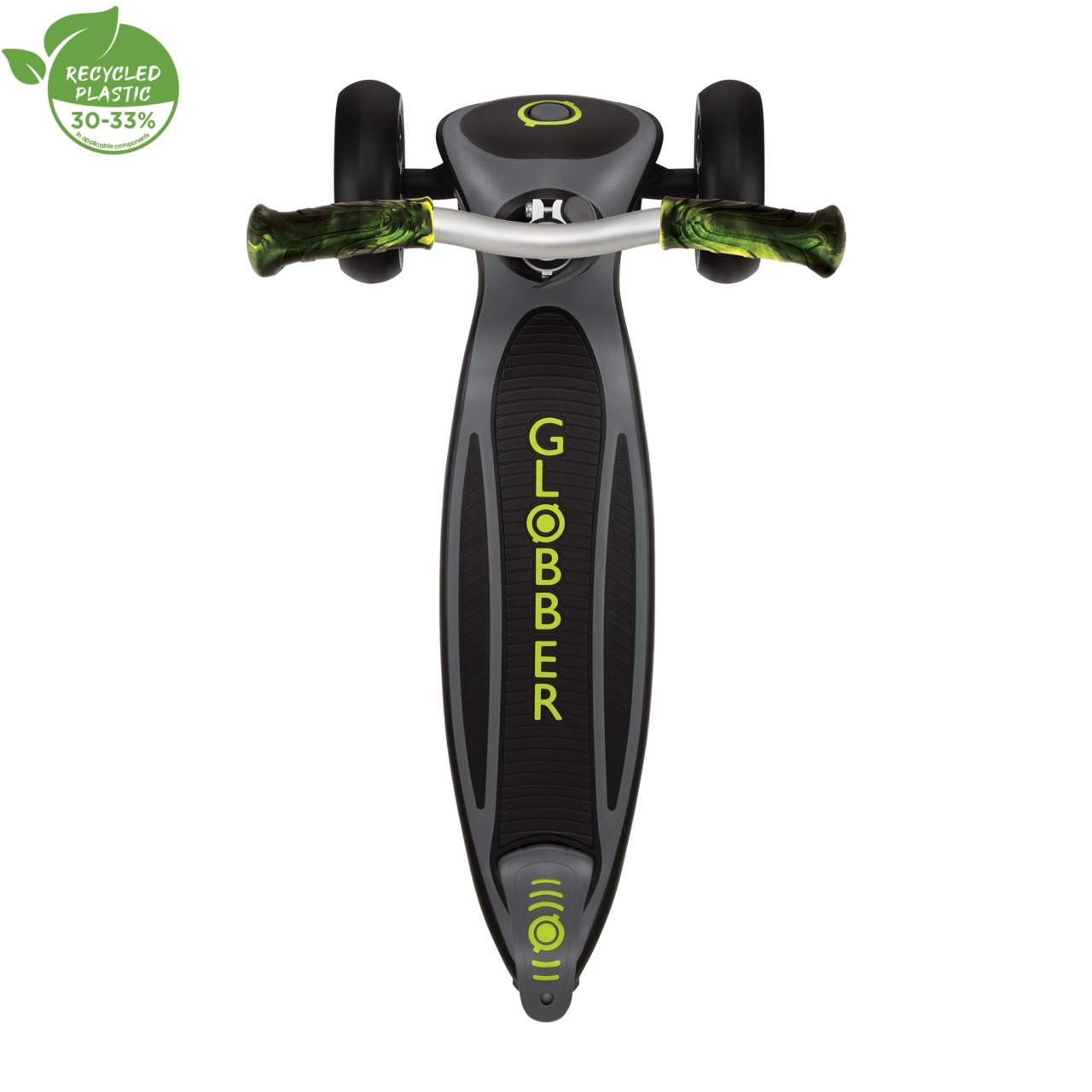 Trotineta Globber MASTER PRIME, Pliabila, Ghidon Ajustabil Pe 5 Nivele, Roti PU Late, Rulmenti ABEC 5, Culoare Verd(3)