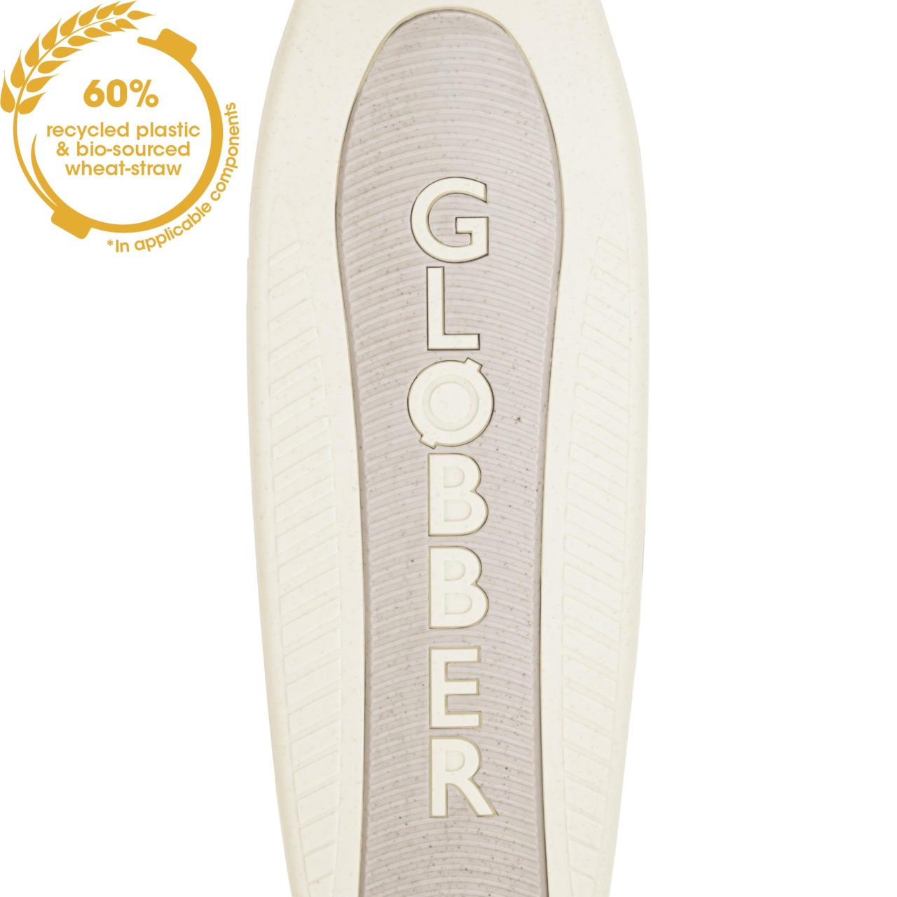 Trotineta Globber Pentru Copii, Ecologica, Pliabila, Cu Lumini, Culoare Crem(10)