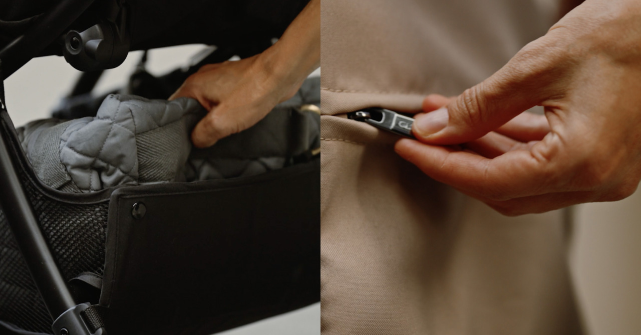 16 Globber Stroll Lite Stroller With Spacious Storage