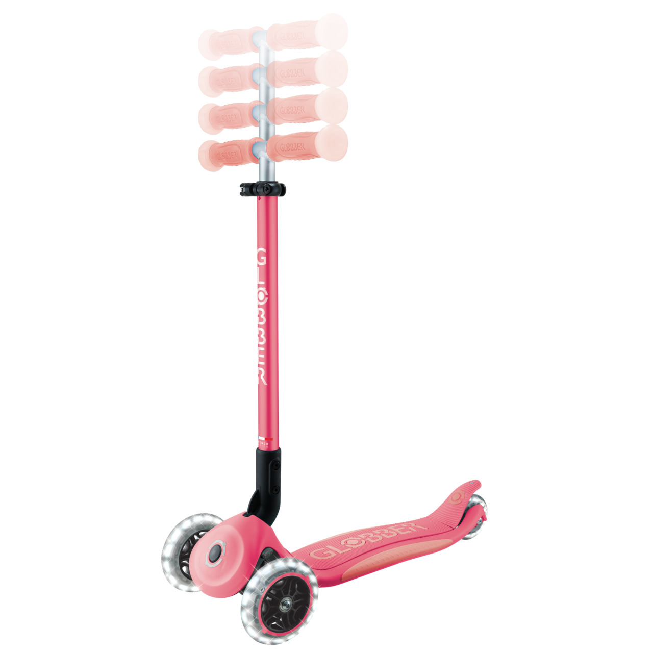 06 839 110 Adjustable 3 Wheel Scooter With Lights