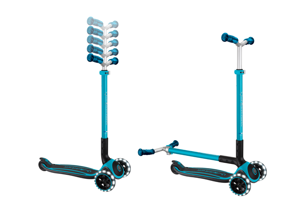 02 667 Xxx Foldable 3 Wheel Scooter For Kids And Teens