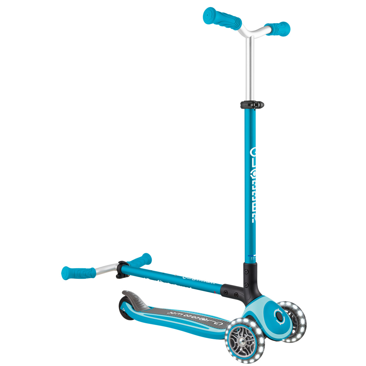 663 100 Foldable Scooter With Led Lights