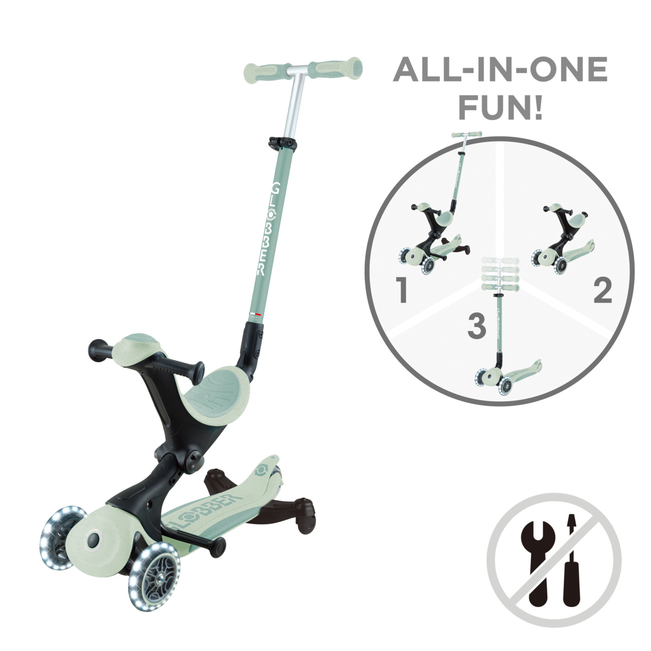 697 505 All In One Eco Scooter With Seat