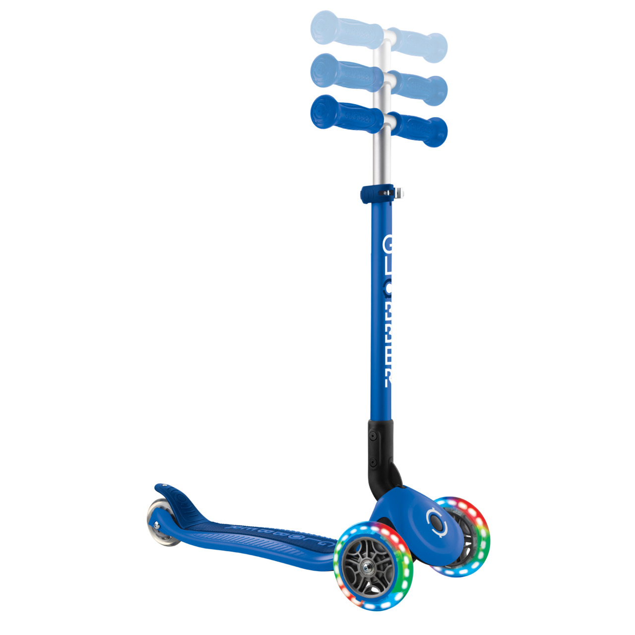 432 100 3 Kid Adjustable Scooter With Light Up Wheels