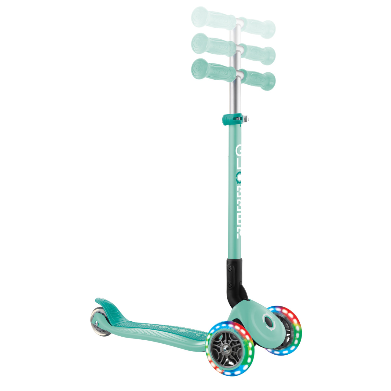 432 206 3 Kid Adjustable Scooter With Light Up Wheels