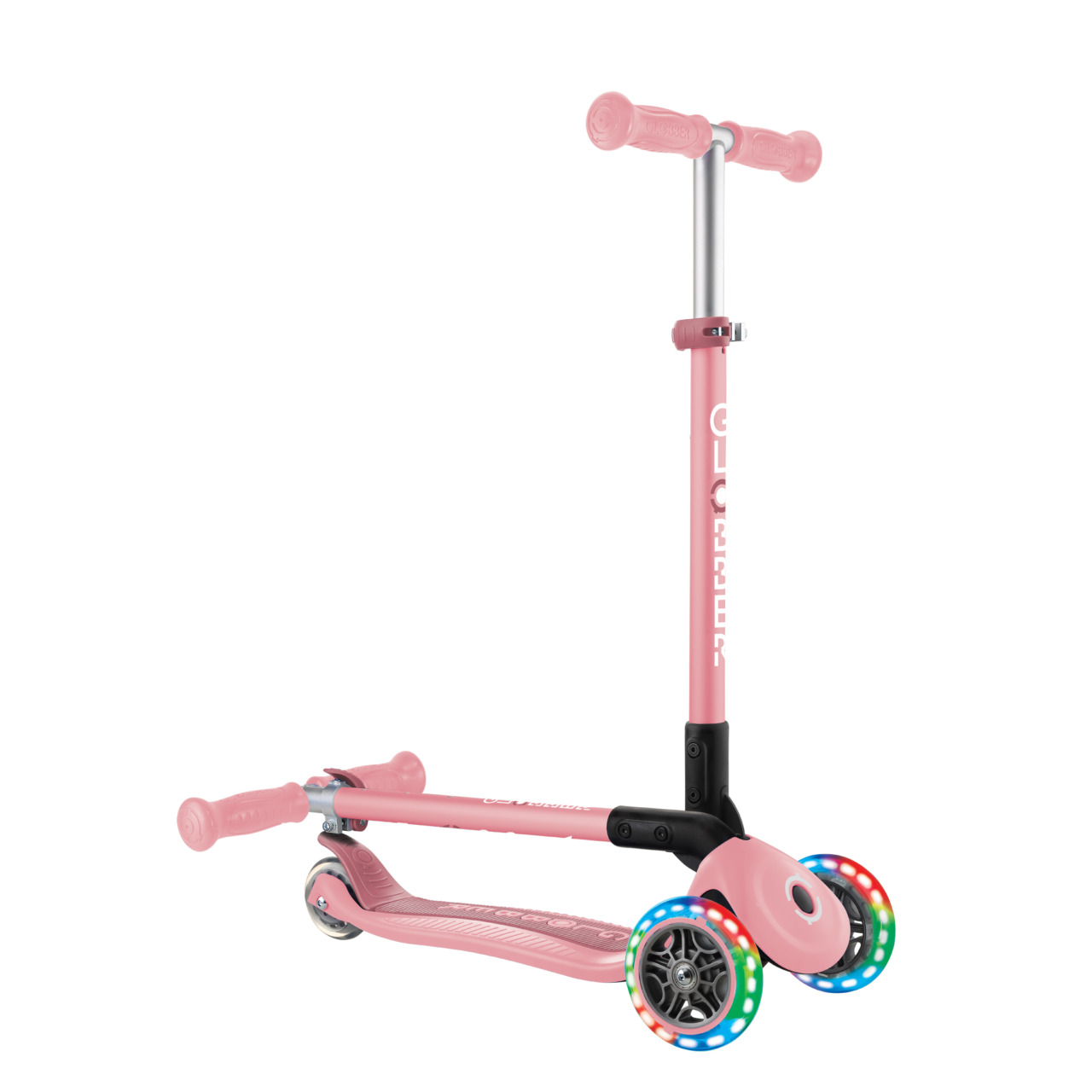 432 210 3 3 Wheel Folding Scooter With Lights