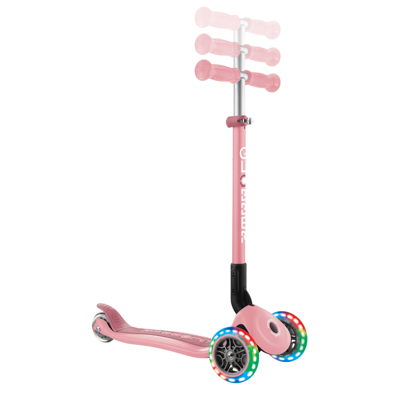 432 210 3 Kid Adjustable Scooter With Light Up Wheels