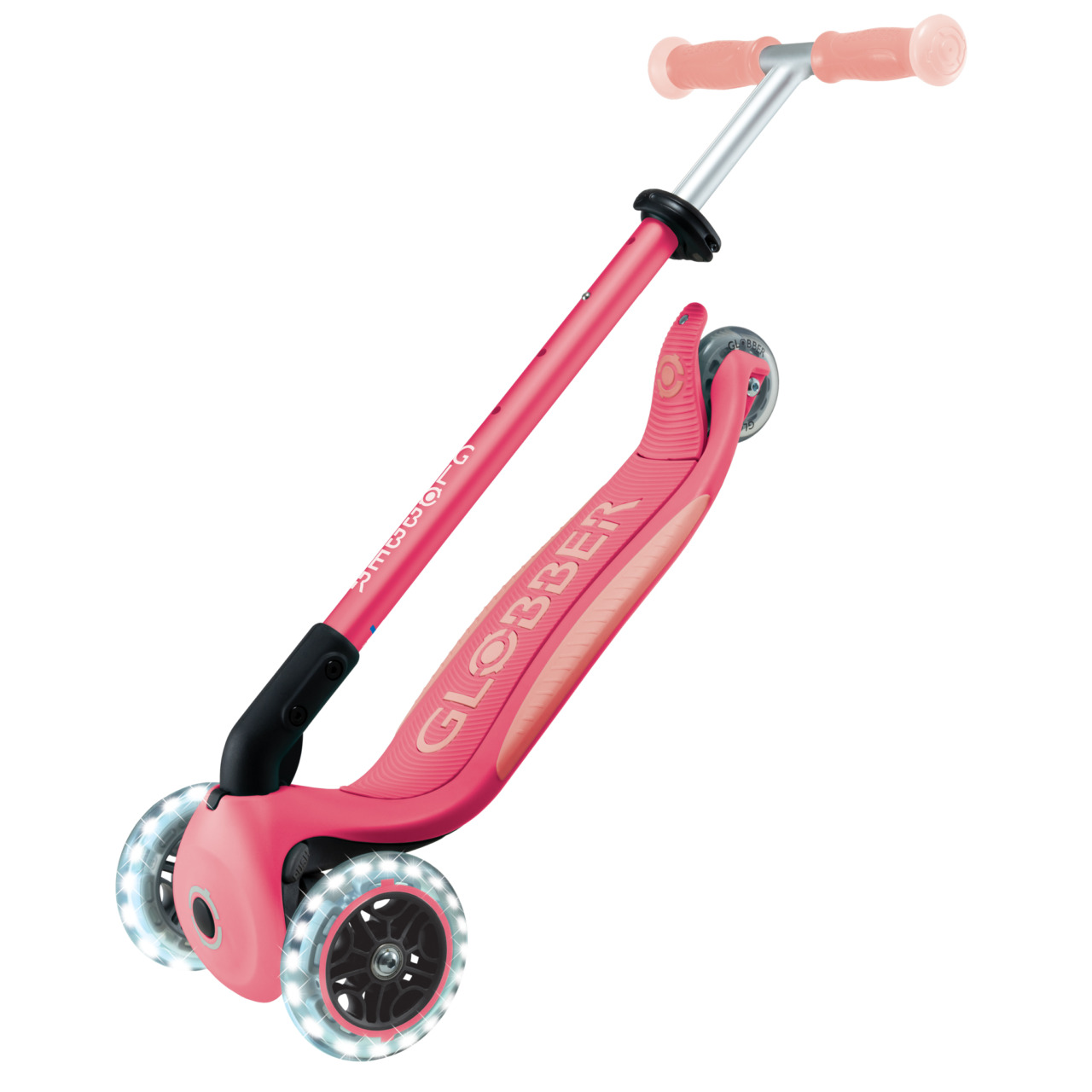 14 839 110 Foldable Glow Scooter With Light Up Wheels