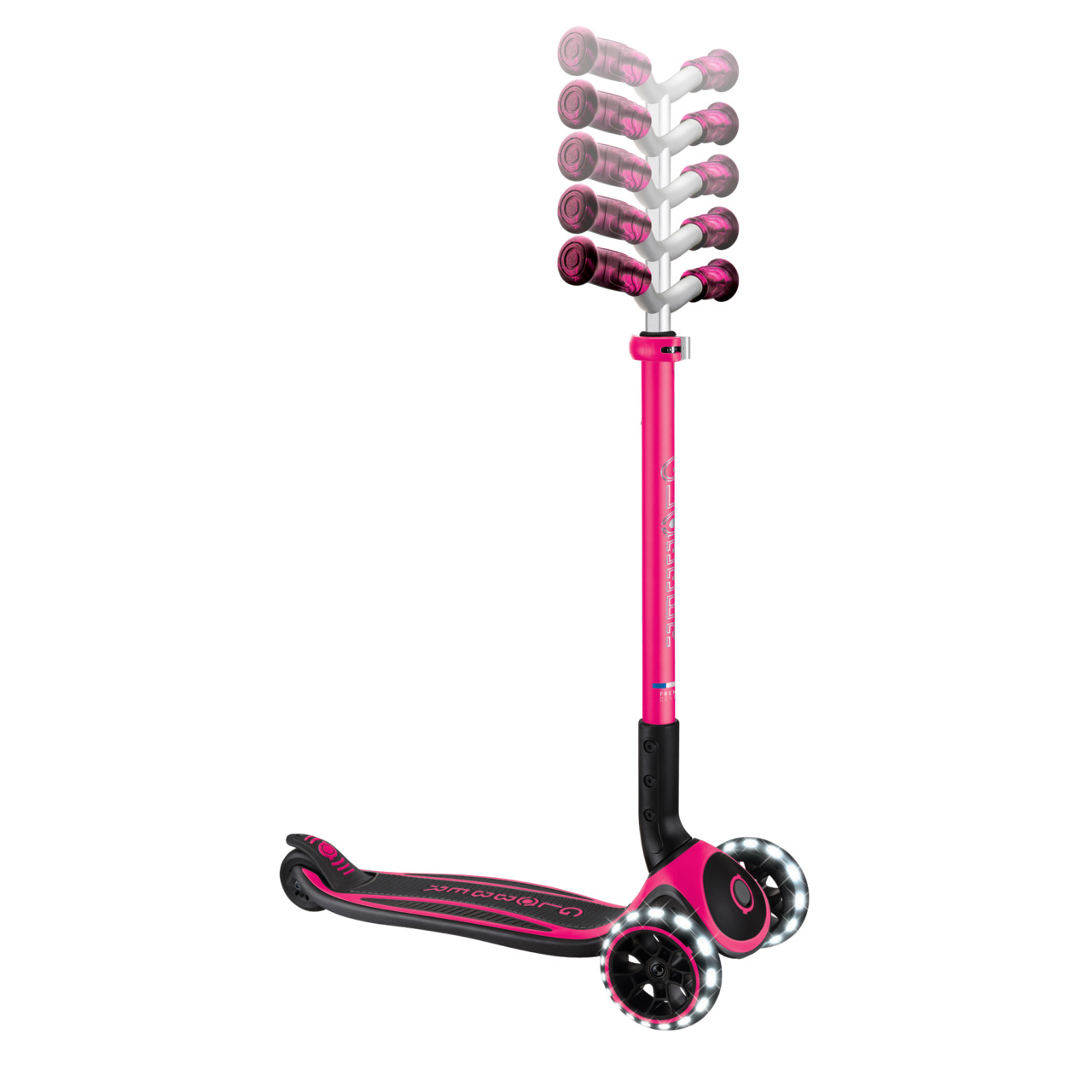 04 667 110 Adjustable Large 3 Wheel Kick Scooter