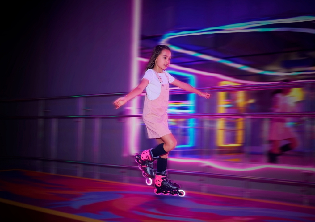 Glowing Inline Skates For Kids