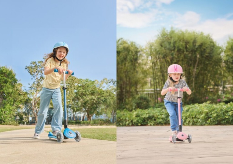 439 Xxx 2 Light Up Folding Scooter 768x542