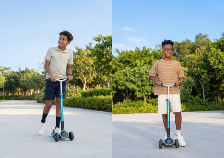 02 667 Xxx L Foldable 3 Wheel Scooter For Kids And Teens 768x542