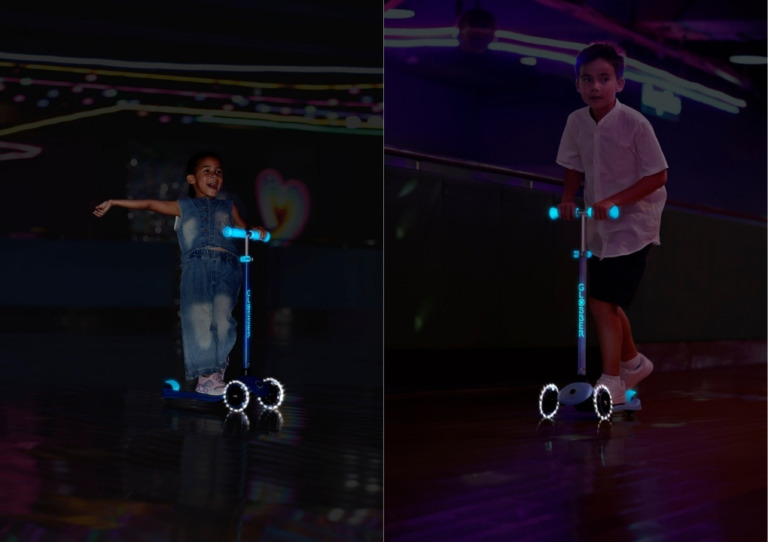 02 443 Glow In The Dark Scooter For Kids 768x542