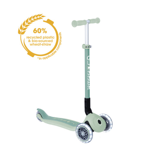 696 505 2 3 Wheel Eco Scooter With Led Lights