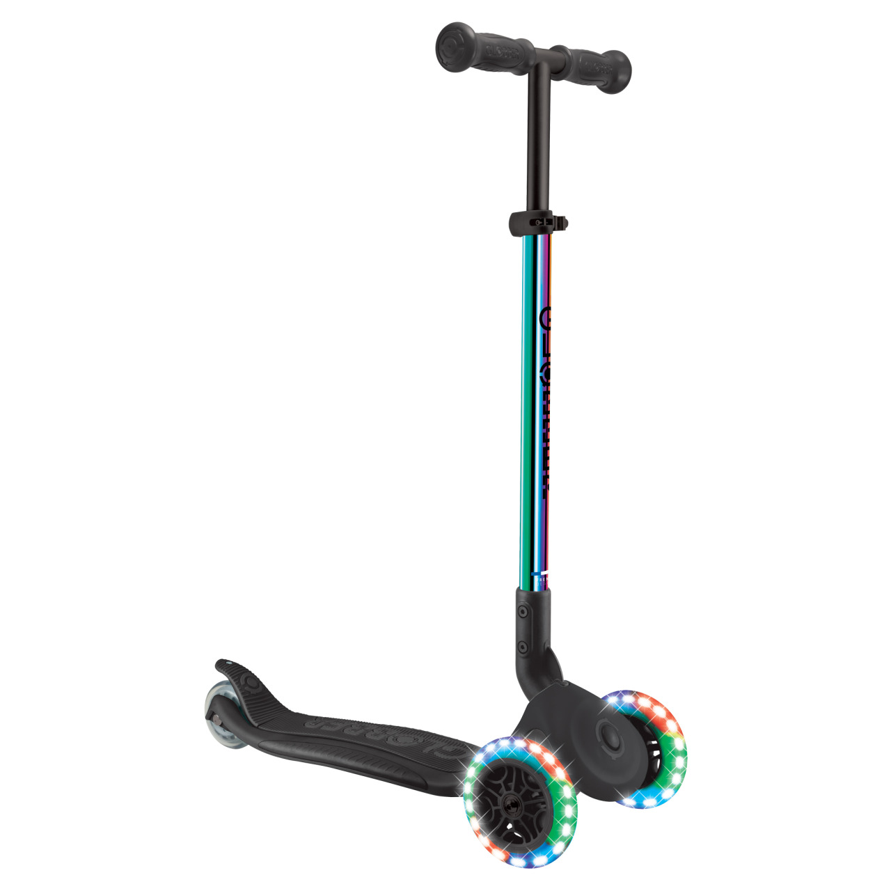 06 432 401 4 Globber Primo Foldable Lights Kids Scooter With Led Wheels