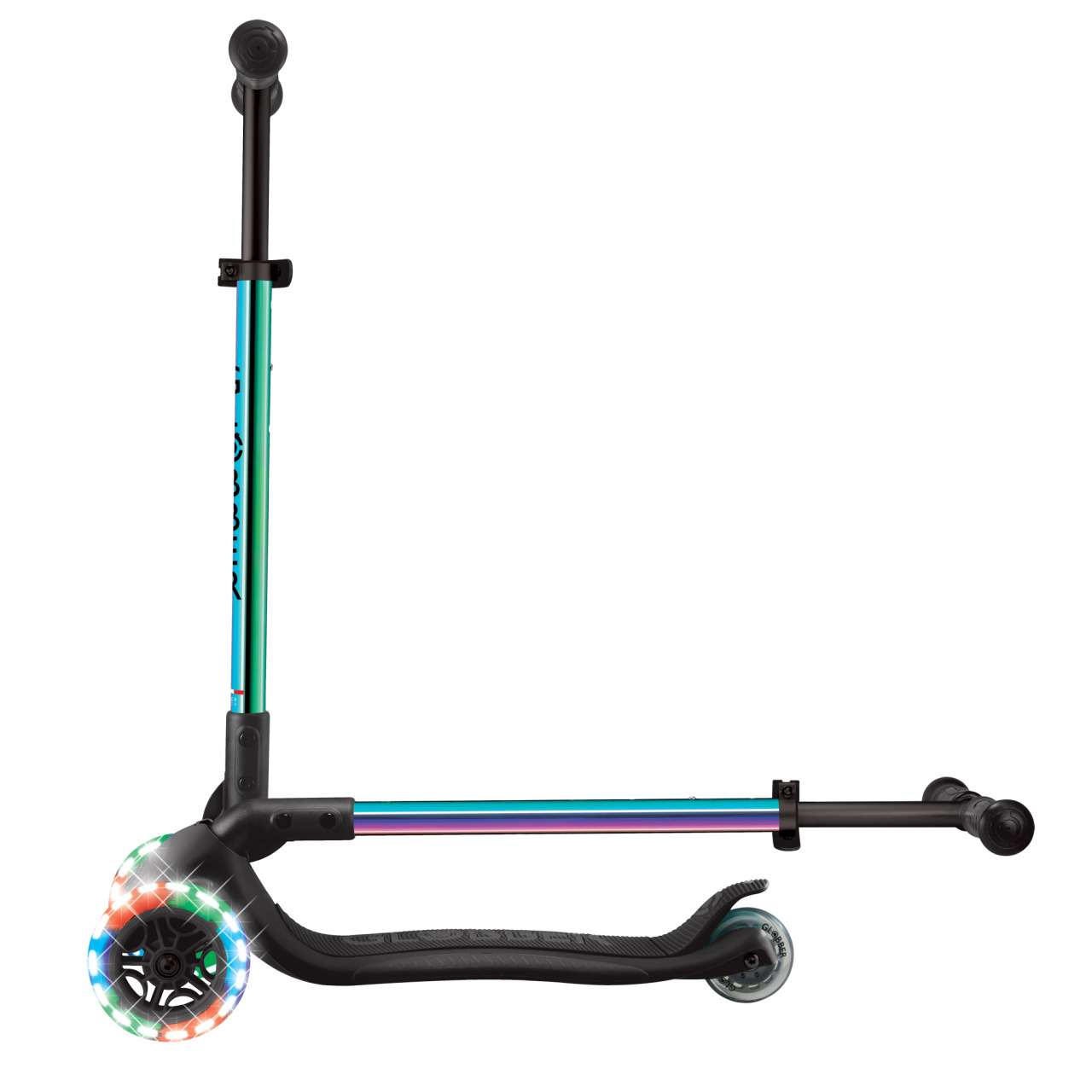 13 432 401 4 Globber Primo Foldable Lights 3 Wheel Scooter Foldable Design