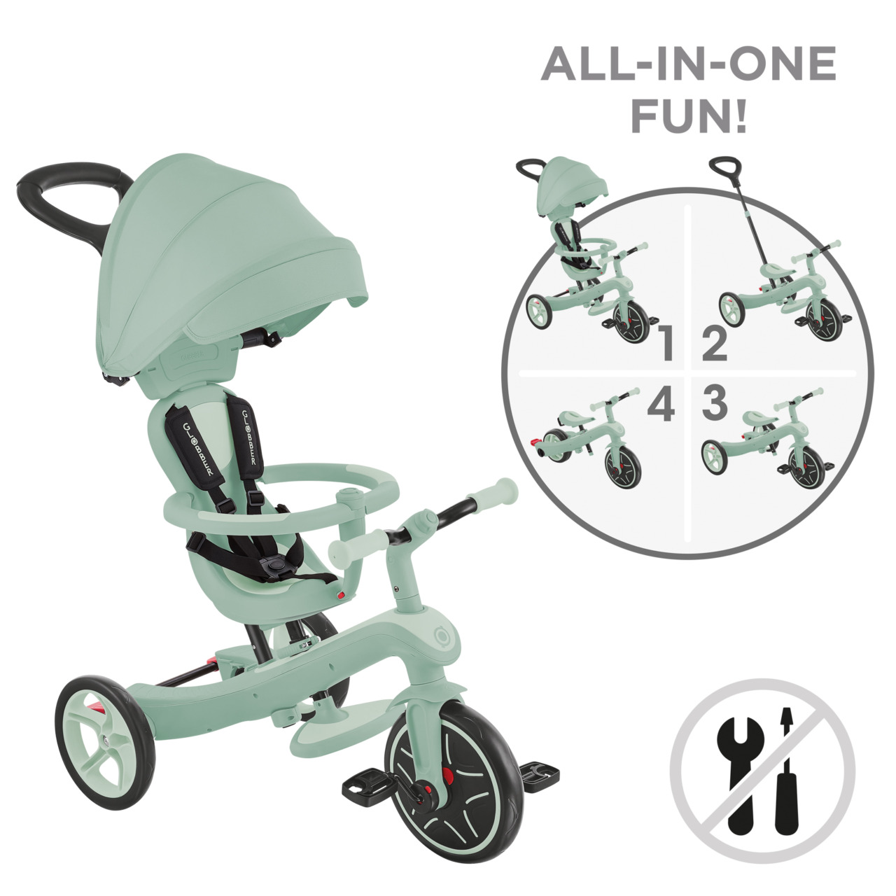 16 637 505 All In One Eco Tricycle Tool Less
