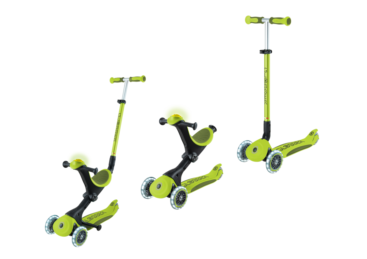 Light Up 3 In 1 Scooter
