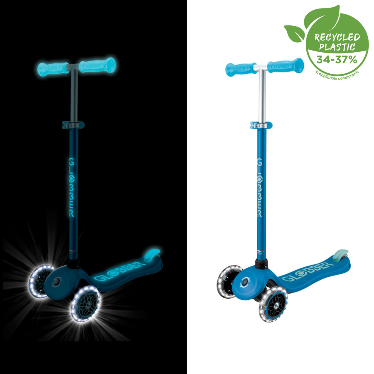 443 100 3 Wheel Glow In The Dark Scooter GRS